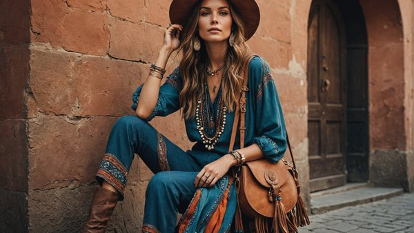 Prêt à porter et maroquinerie pour femme : élégance bohème